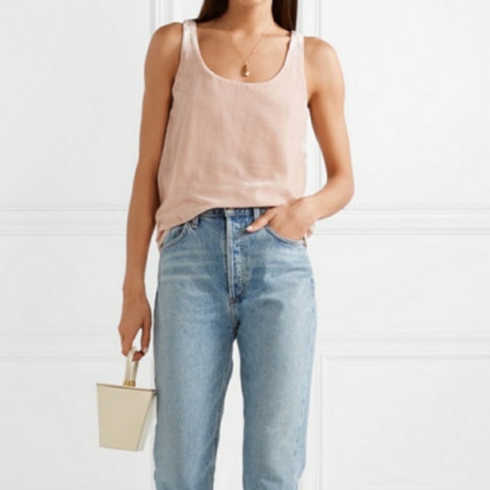 J.CREW Velvet Tank Top